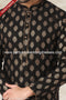 Designer Black Color Handloom Silk Mens Kurta Pajama PAWDAC1160