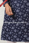 Designer Navy Blue Color Handloom Silk Mens Kurta Pajama PAWDAC1179