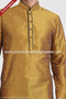 Designer Two-tone Antique/Maroon Color Art Silk Fabric Mens Kurta Pajama PAWDAC1283