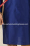 Designer Blue Color Banarasi Art Silk Fabric Mens Kurta Pajama PAWDAC1505