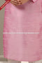 Designer Pink Color Banarasi Art Silk Fabric Mens Kurta Pajama PAWDAC1511